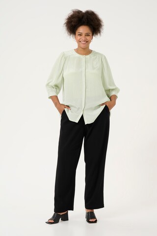 KAFFE CURVE Bluse 'Nalina' in Beige