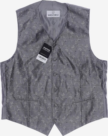 WILVORST Vest in M in Grey: front