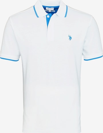 U.S. POLO ASSN. Shirt in White: front