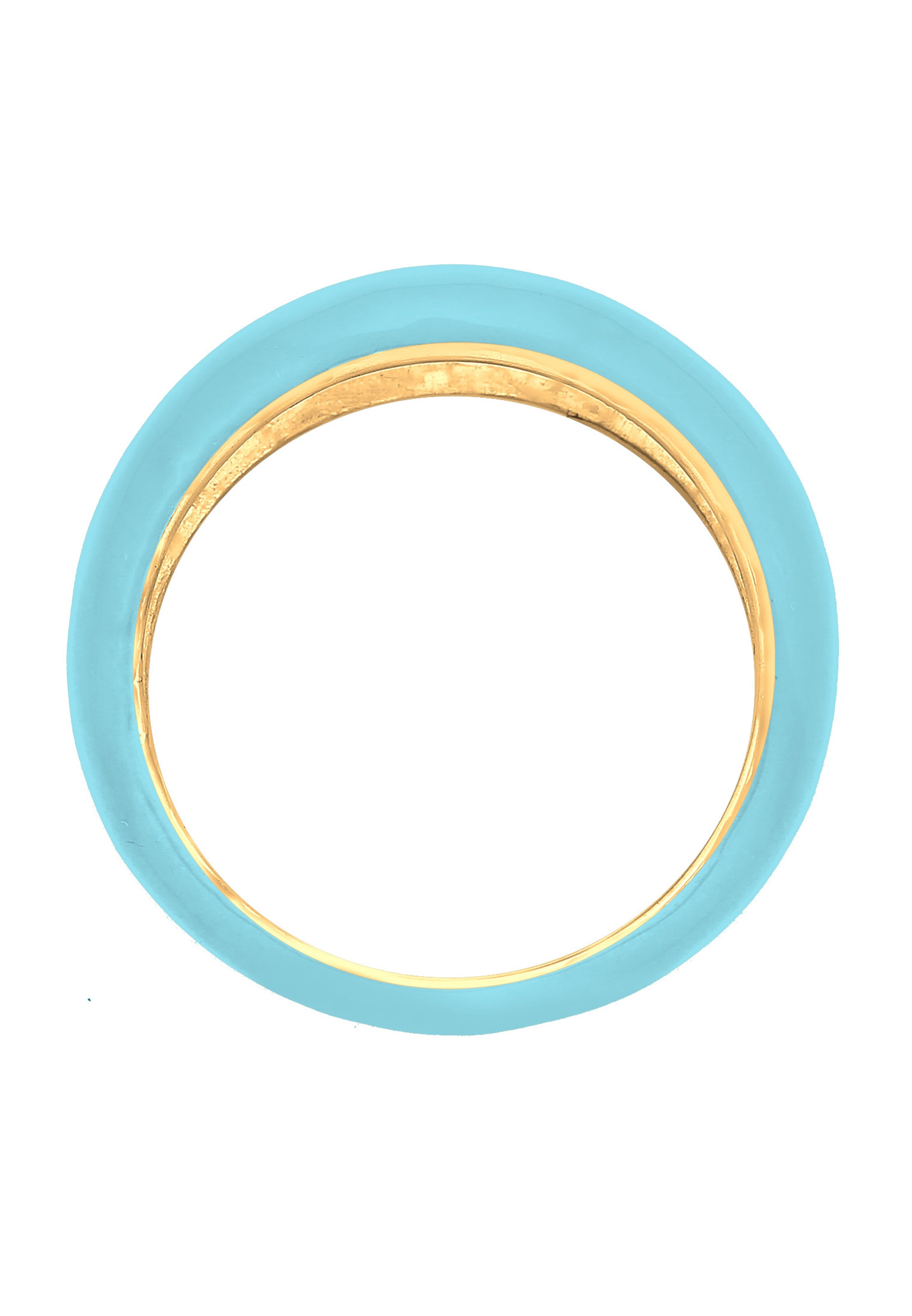 ELLI Ring 'Chunky' in Blauw