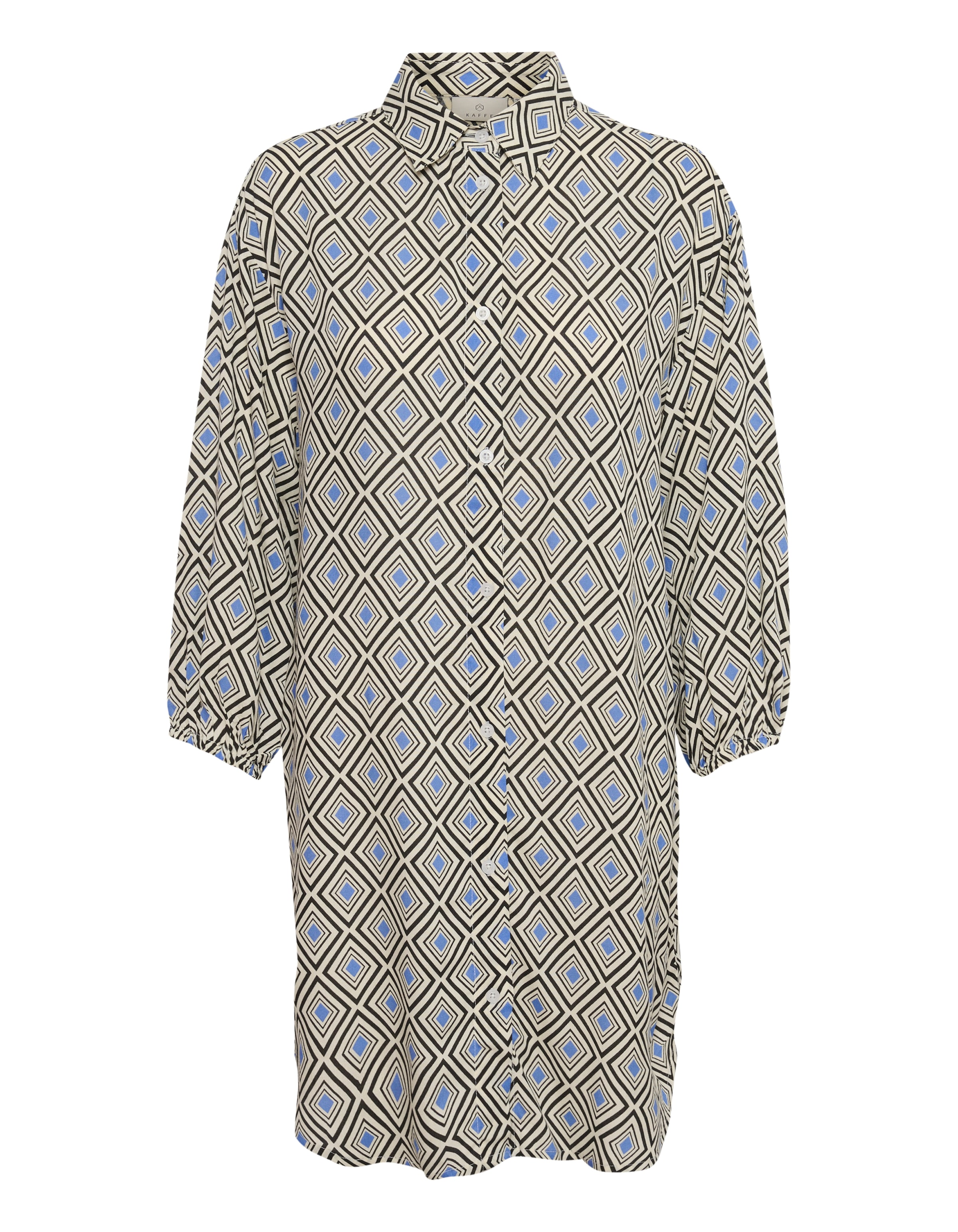 Kaffe Košilové šaty 'Somia' – černá: přední strana