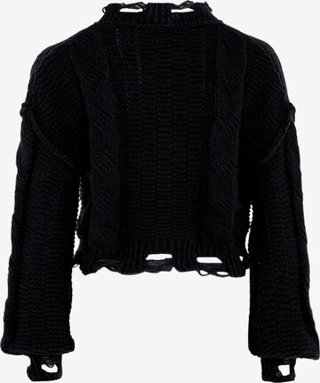 Gaya Knit Cardigan in Black