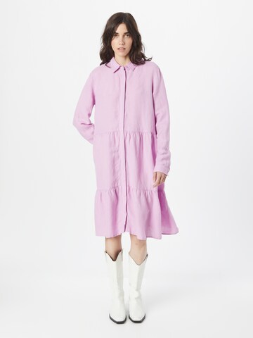 ESPRIT Shirt Dress in Purple: front