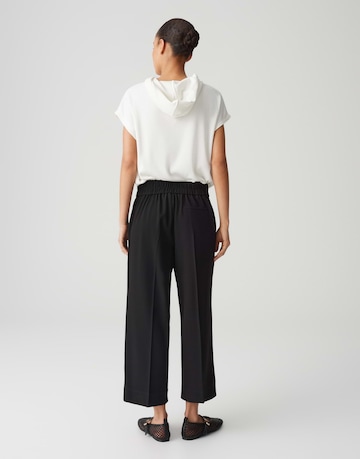 Wide Leg Pantalon à plis 'Misha' OPUS en noir