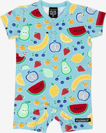 Villervalla Strampler in Blau: Vorderseite