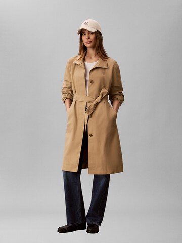 Calvin Klein Jeans Mantel in Beige: Vorderseite