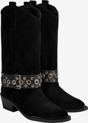 Desa Boots 'Stiefel' in Zwart: voorkant
