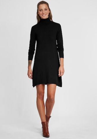 Robes en maille 'Winala' Oxmo en noir
