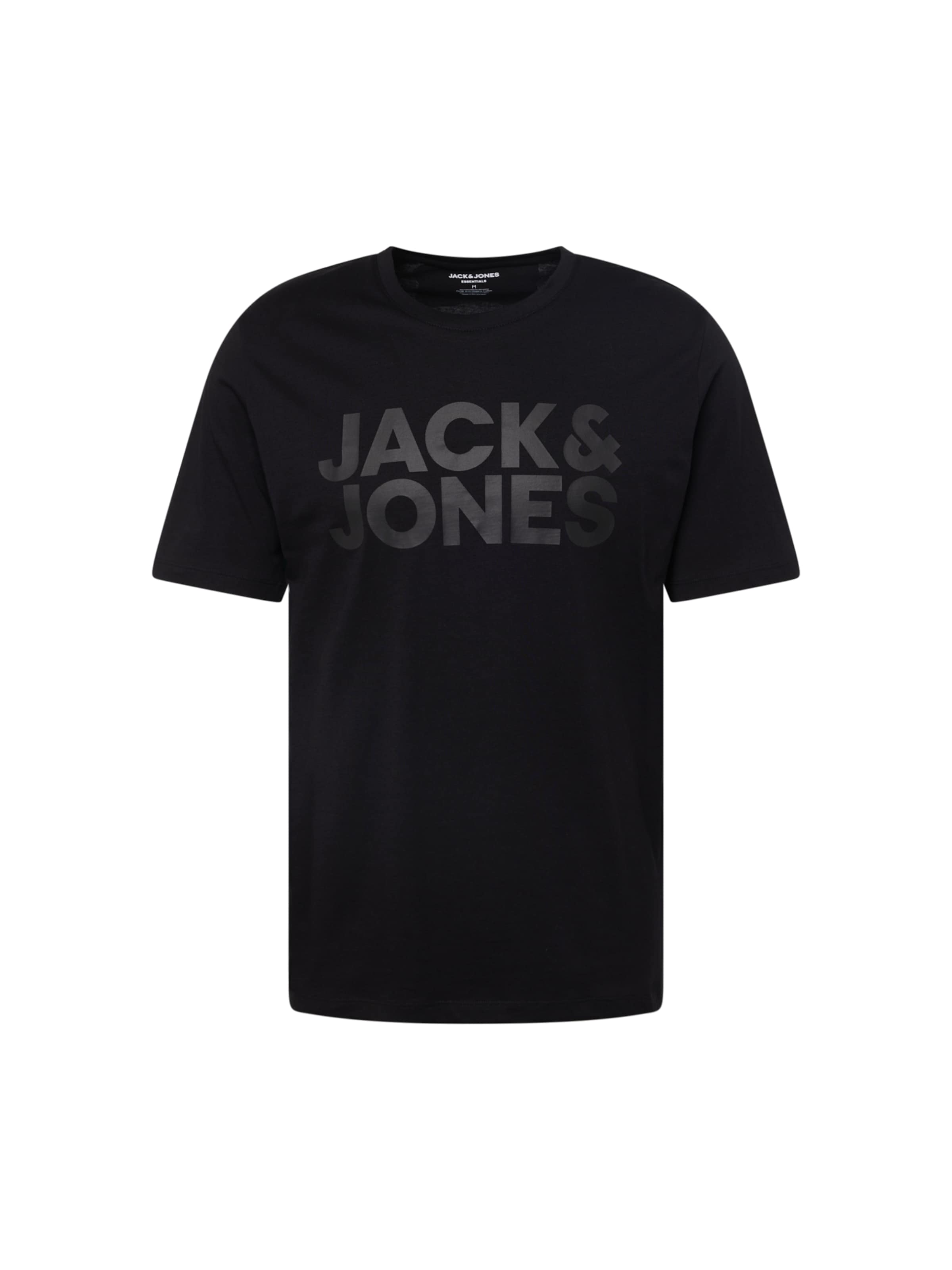 antracit / fekete JACK & JONES Póló, Termék nézet
