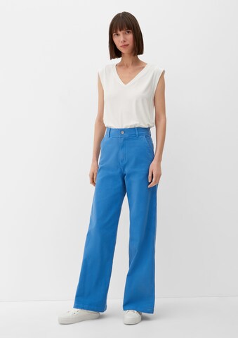 s.Oliver Wide Leg Jeans in Blau