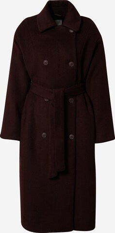 LeGer Premium Between-seasons coat 'Armina' in Brown: front