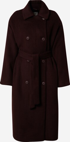 LeGer Premium Between-Seasons Coat 'Armina' in Brown: front