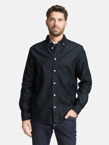 TOM TAILOR Regular Fit Hemd in Blau: Vorderseite