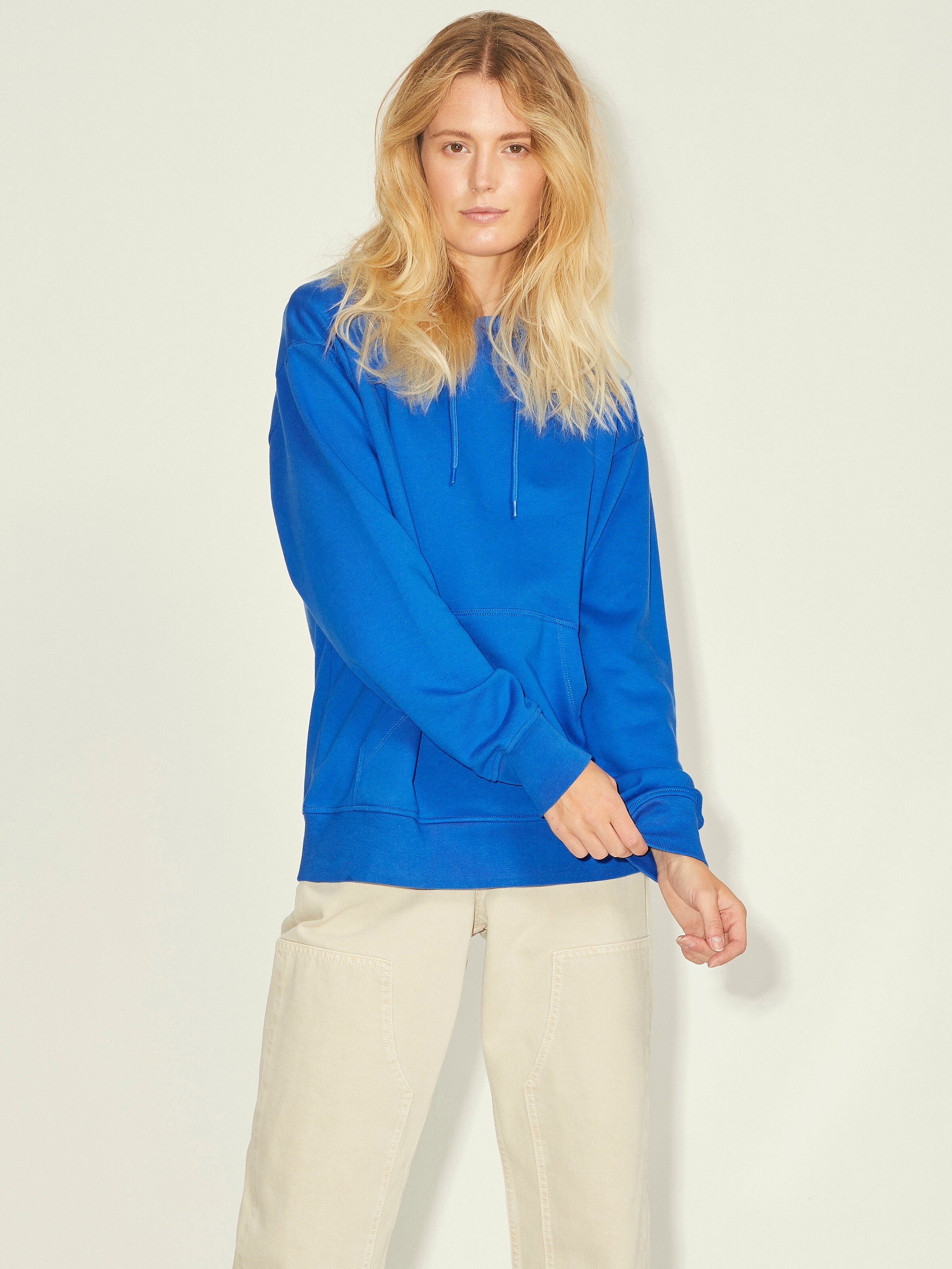 Femme Sweat-shirt 'Anina' JJXX en Bleu Foncé 