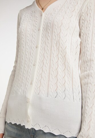DreiMaster Vintage Knit Cardigan in White