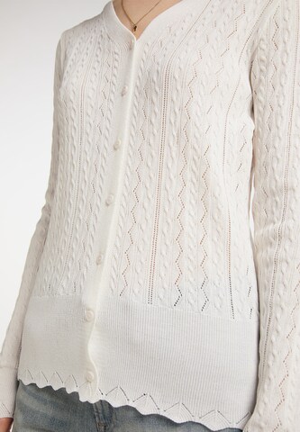 DreiMaster Vintage - Cárdigan en blanco