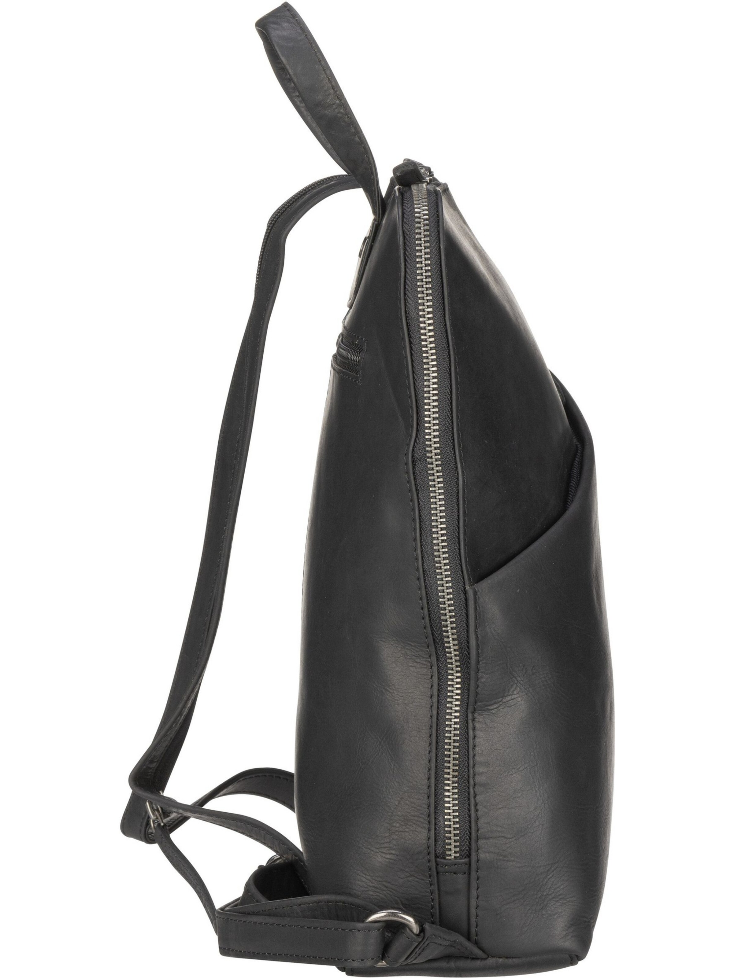 The Chesterfield Brand Backpack 'Wax Pull Up Amanda' in Black