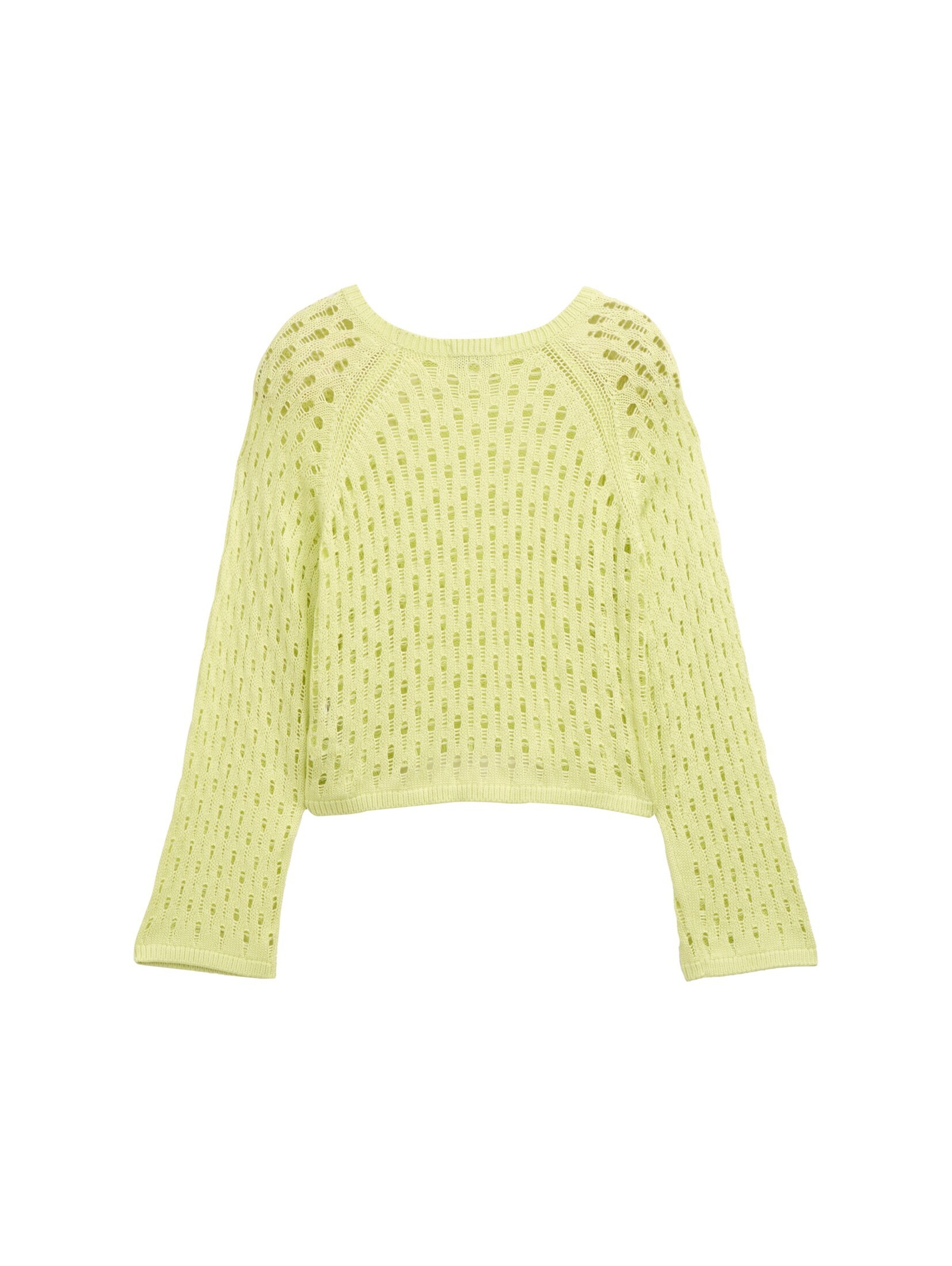 TOM TAILOR Pullover in Grün