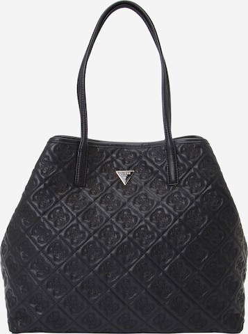 GUESS Ostoskassi 'ADELASIA LARGE 2 IN 1 TOTE' värissä musta: etupuoli