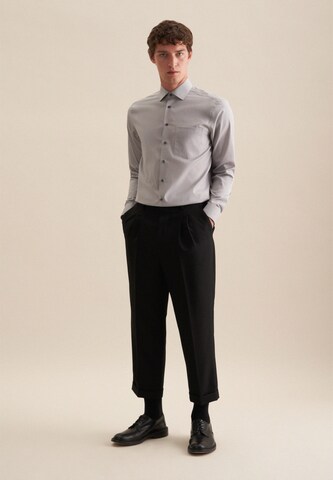 SEIDENSTICKER Regular fit Business Shirt in Grey