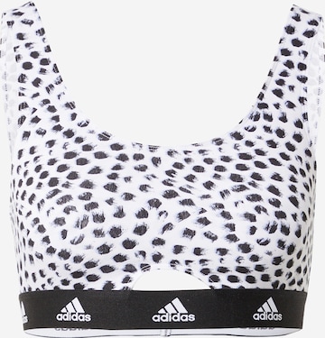 Bustier Soutien-gorge ADIDAS SPORTSWEAR en noir : devant