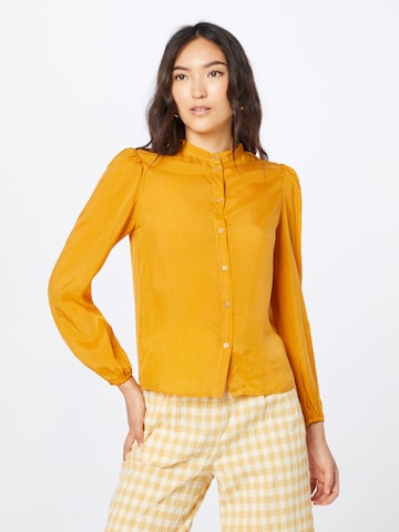 System Action Blouse 'Kobe' in Bruin: voorkant