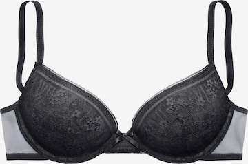 VIVANCE Пуш-ап Бюстгальтер в Черный: спереди