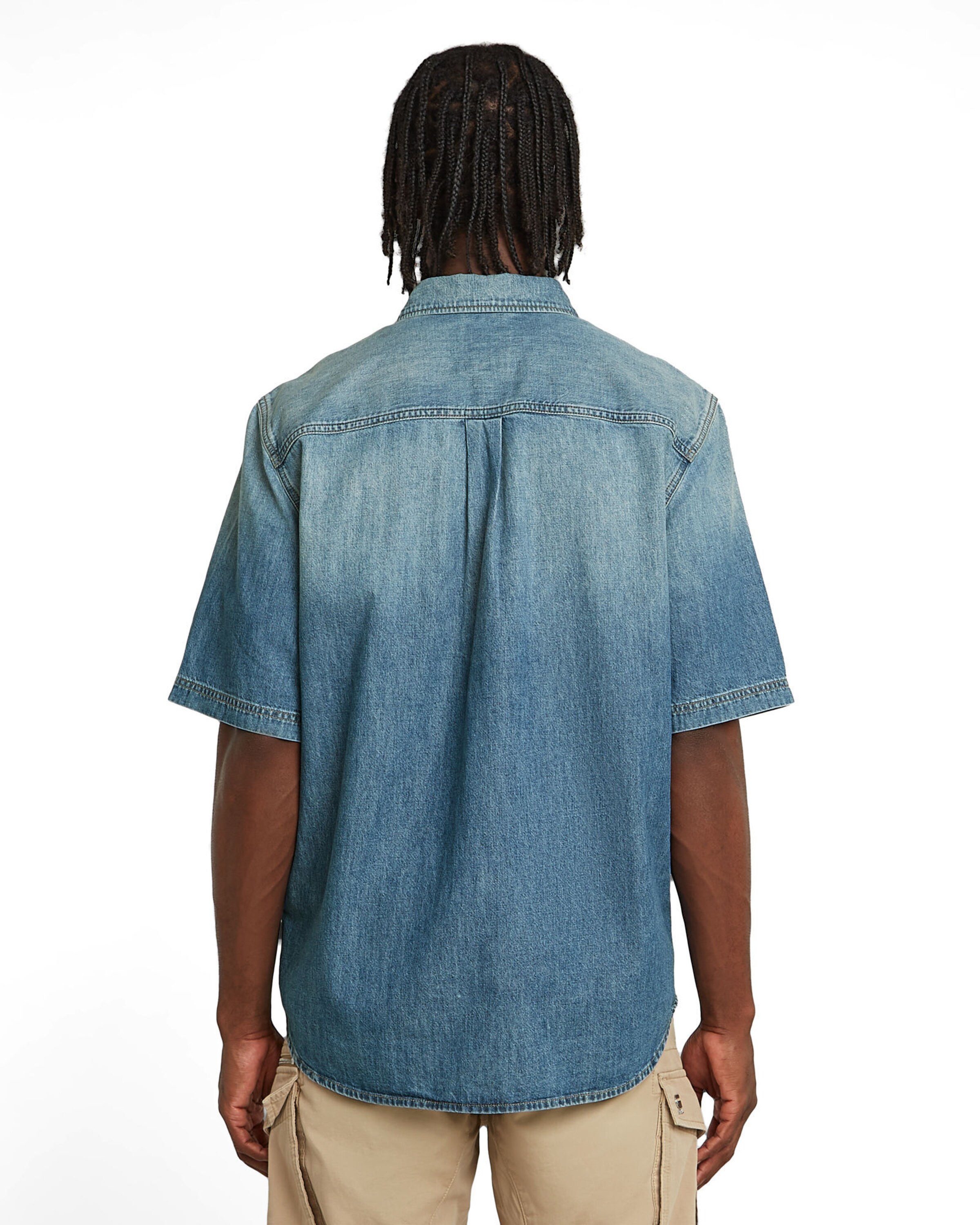 G-STAR Regular Fit Hemd in Blau