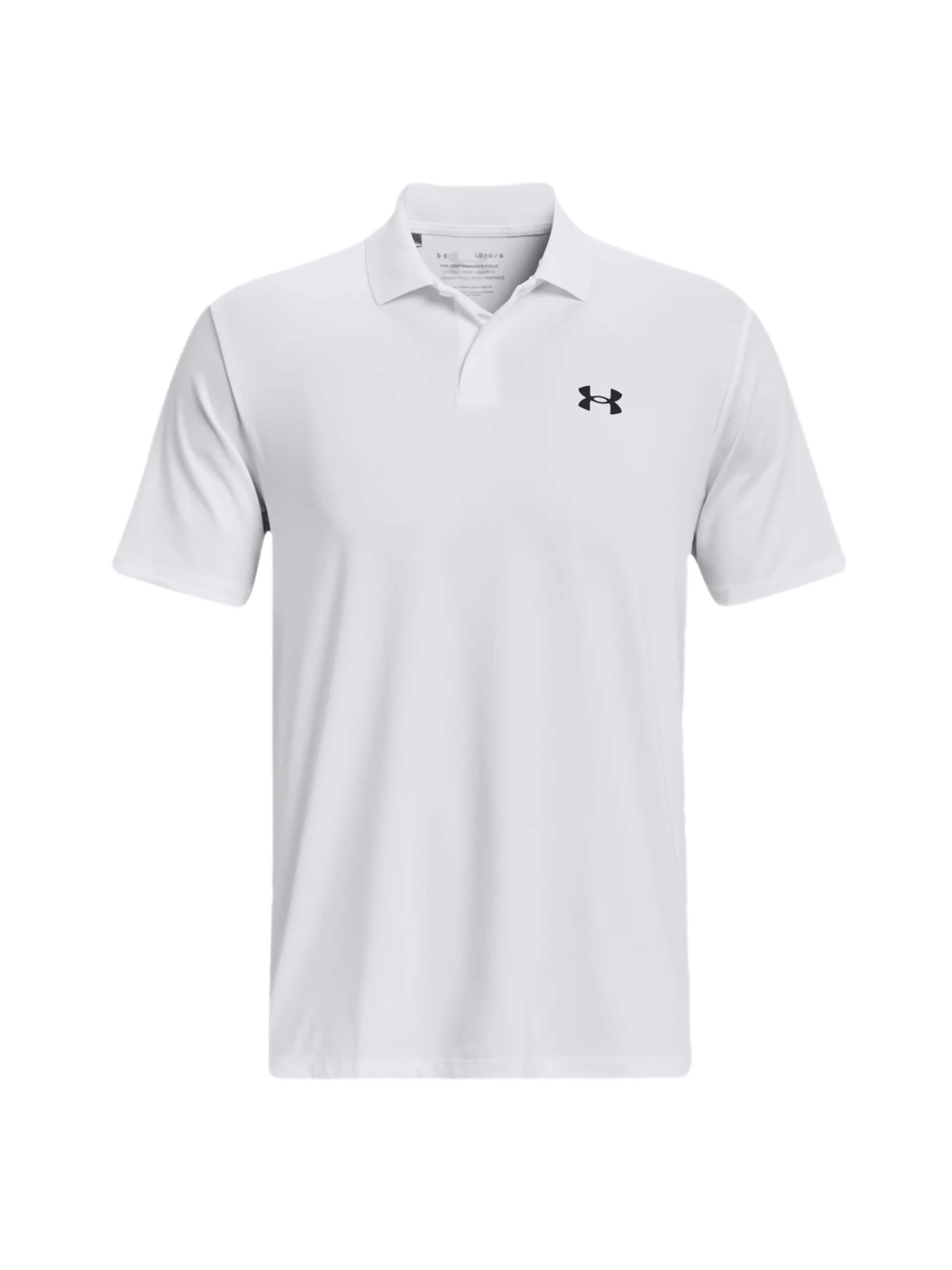 UNDER ARMOUR Shirt 'Matchplay' in de kleur Wit, Productweergave