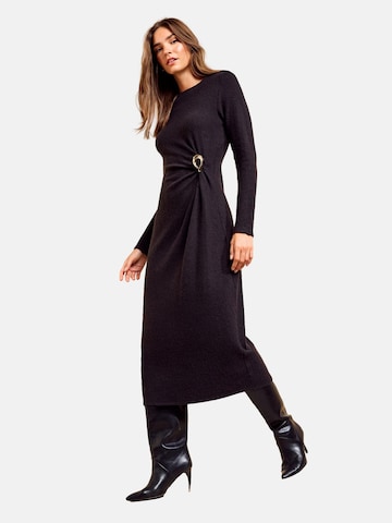 Robes en maille Friends Like These en noir : devant