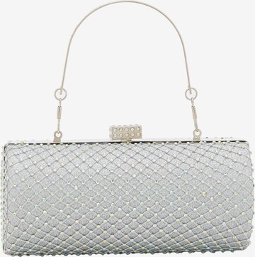 FELIPA Clutch in Silver: front