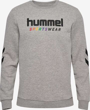 Hummel Sweatshirt in Grijs: voorkant