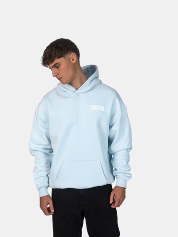 Crystal Paris Sweatshirt 'Trademark' in Blue