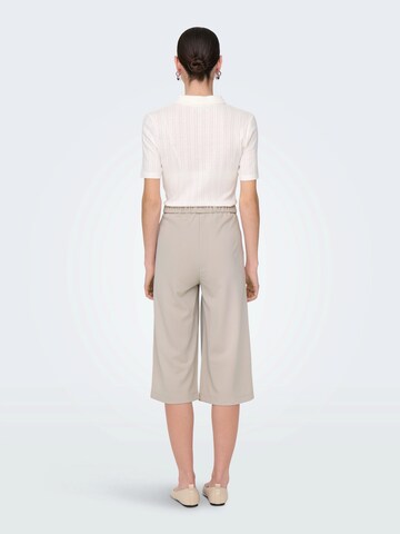 JDY Regular Pleat-Front Pants 'JDYGEGGO' in Grey