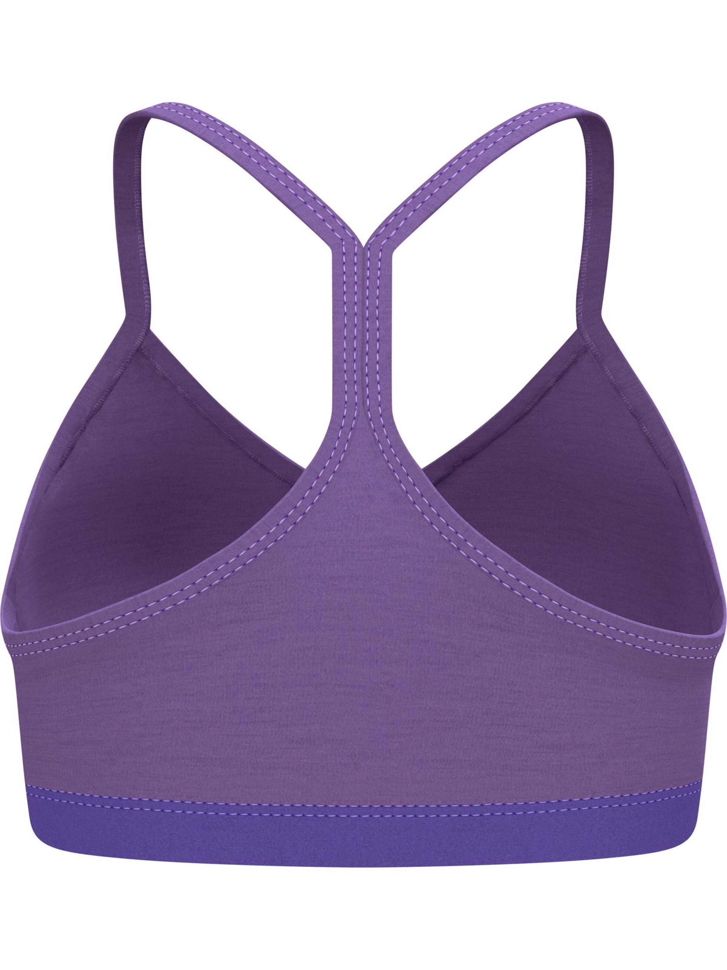 Classique Soutien-gorge de sport 'MERINO SOFT' ODLO en violet