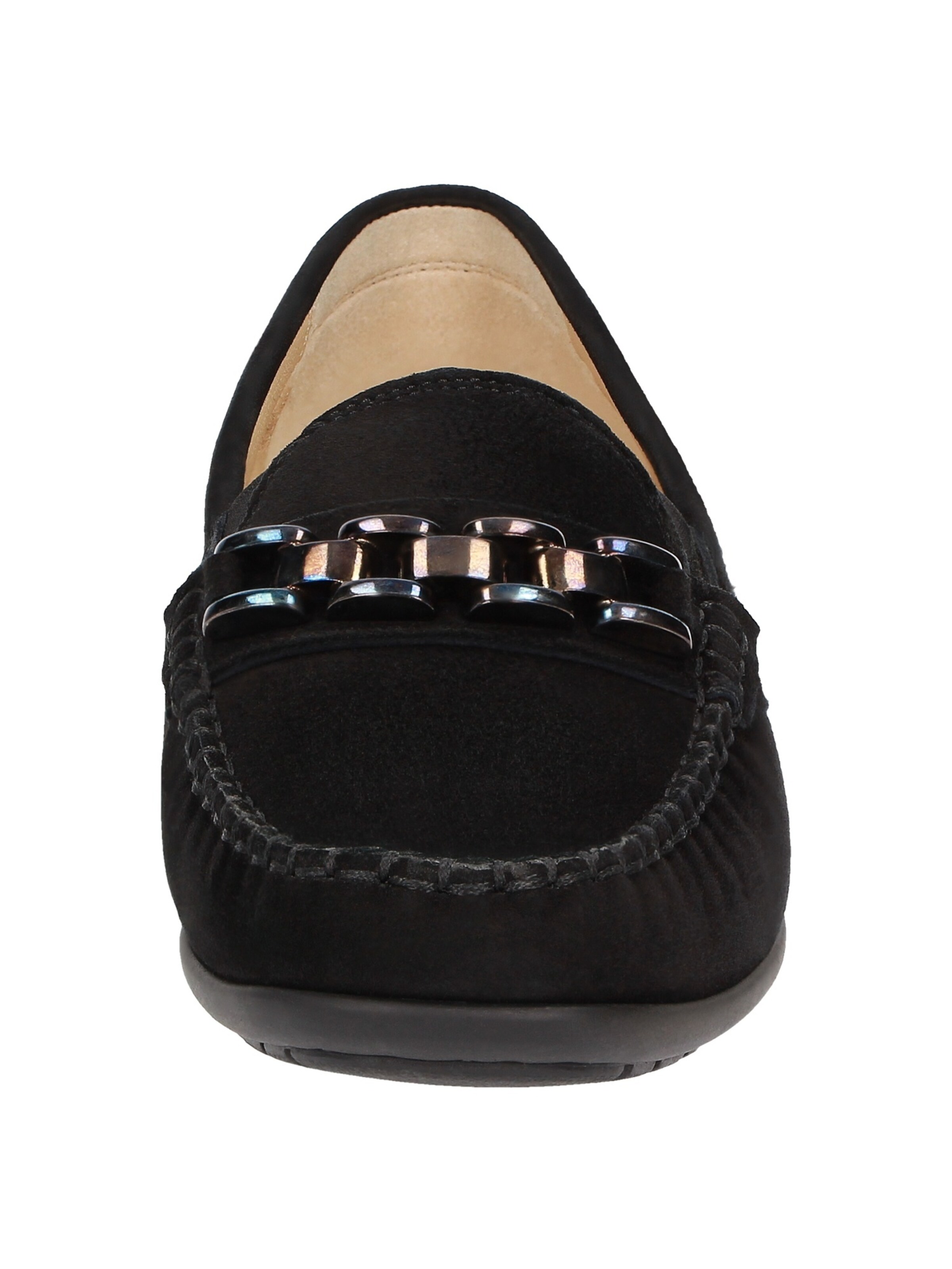 SIOUX Mokassin 'Cortizia' in Schwarz