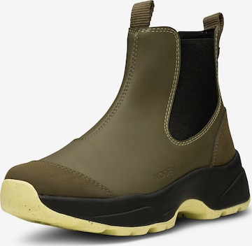 WODEN Chelsea Boots in Grün: Vorderseite