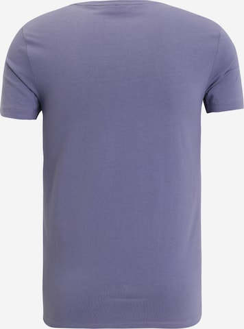 T-Shirt 'David' Casual Friday en violet