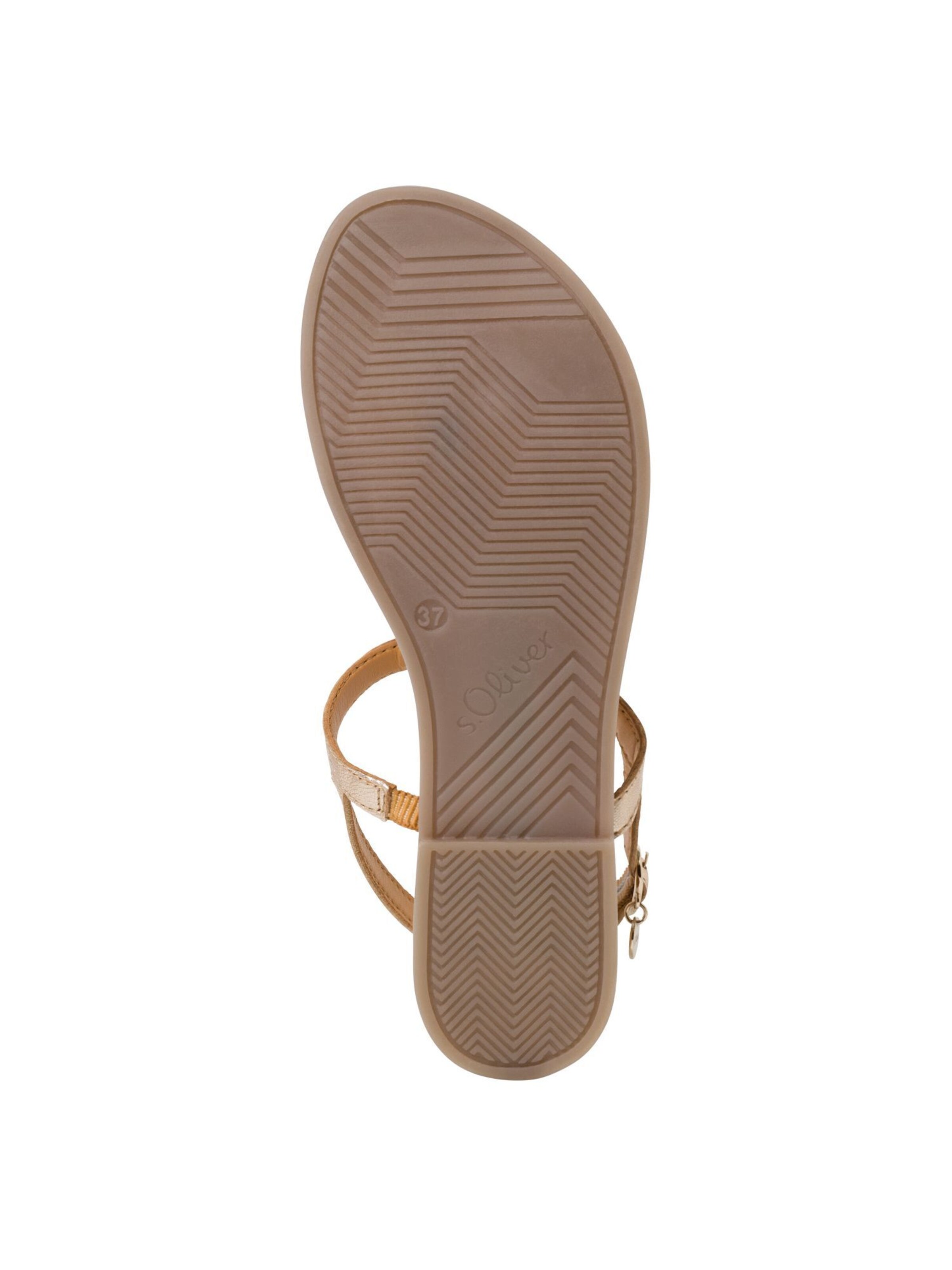 s.Oliver Teenslipper in Goud