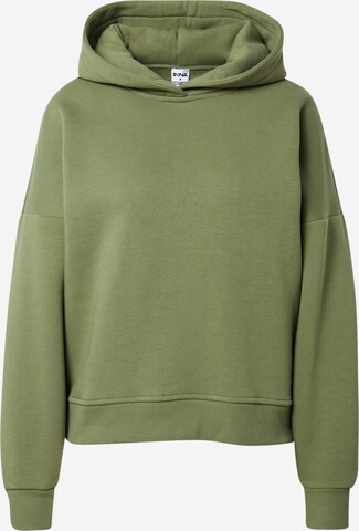 ABOUT YOU x INNA Sweatshirt 'Alessia' in Groen: voorkant