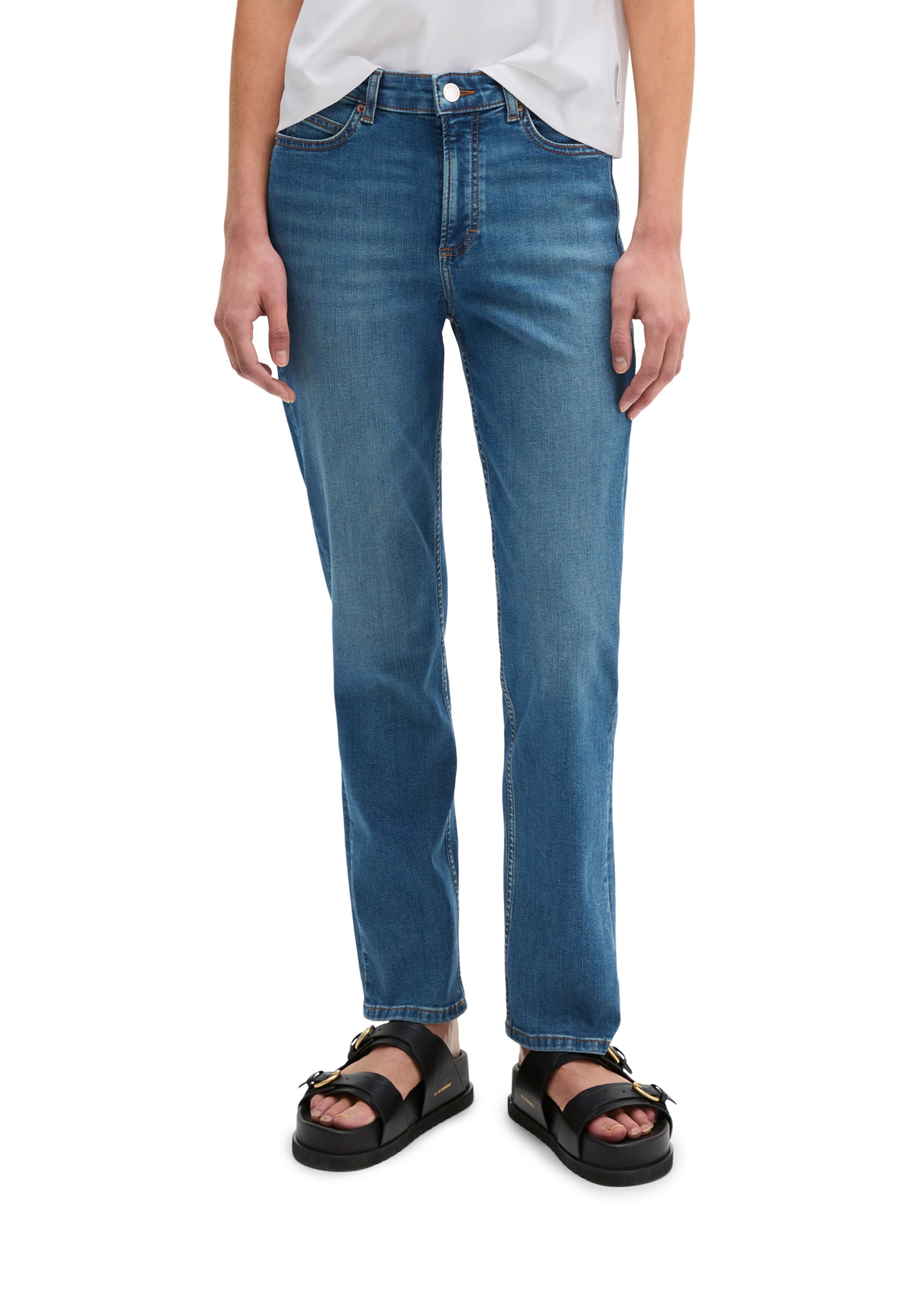 Marc O'Polo Regular Jeans 'Linde' in Blue: front