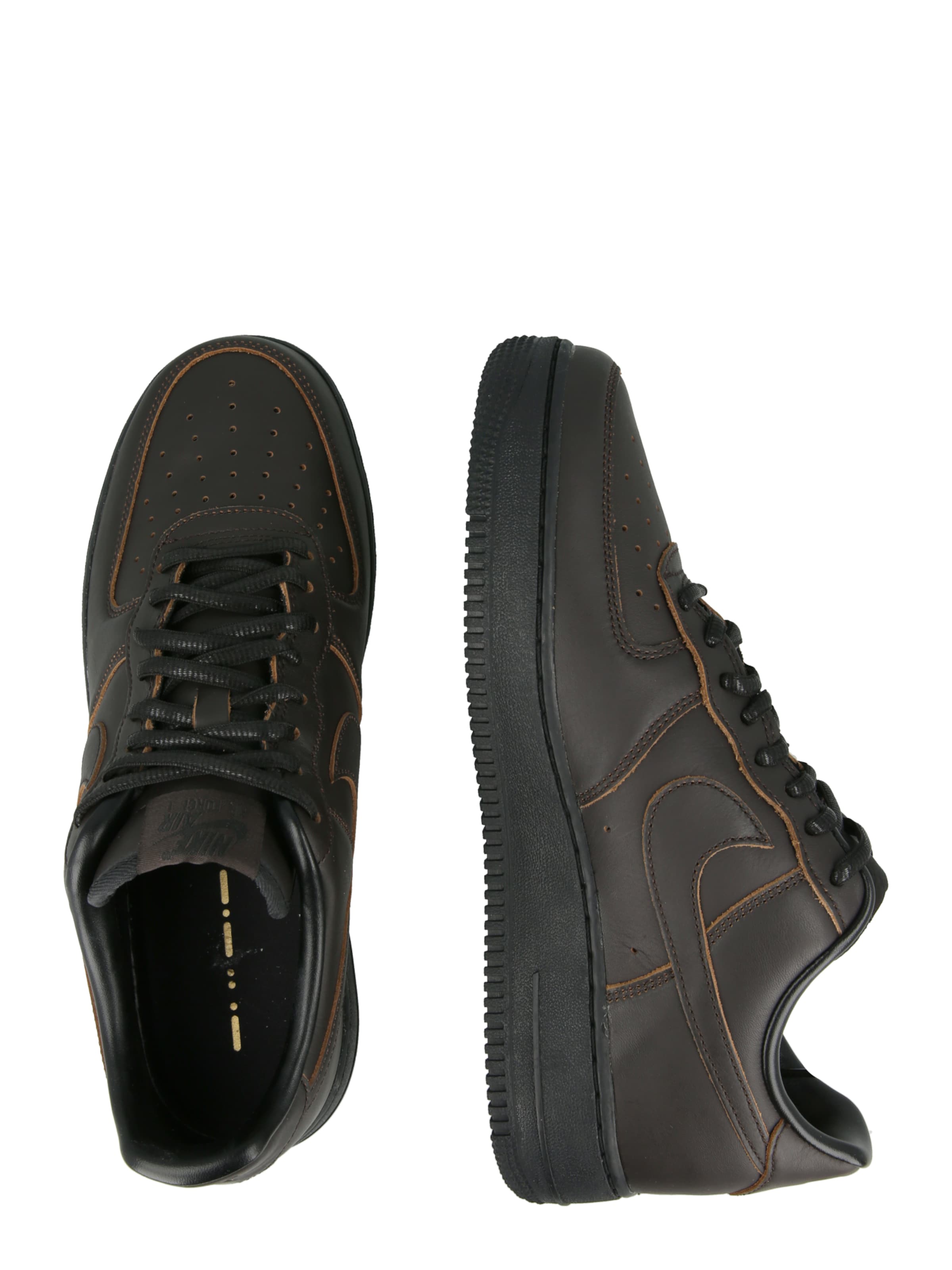 Nike Sportswear Sneakers laag 'AIR FORCE 1 '07' in Bruin