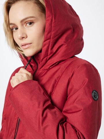 Manteau mi-saison 'AMARRI' Ragwear en rouge