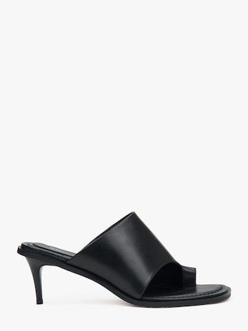 Estro Pantolette '503-07'‌‌‌‌ in Schwarz: Vorderseite