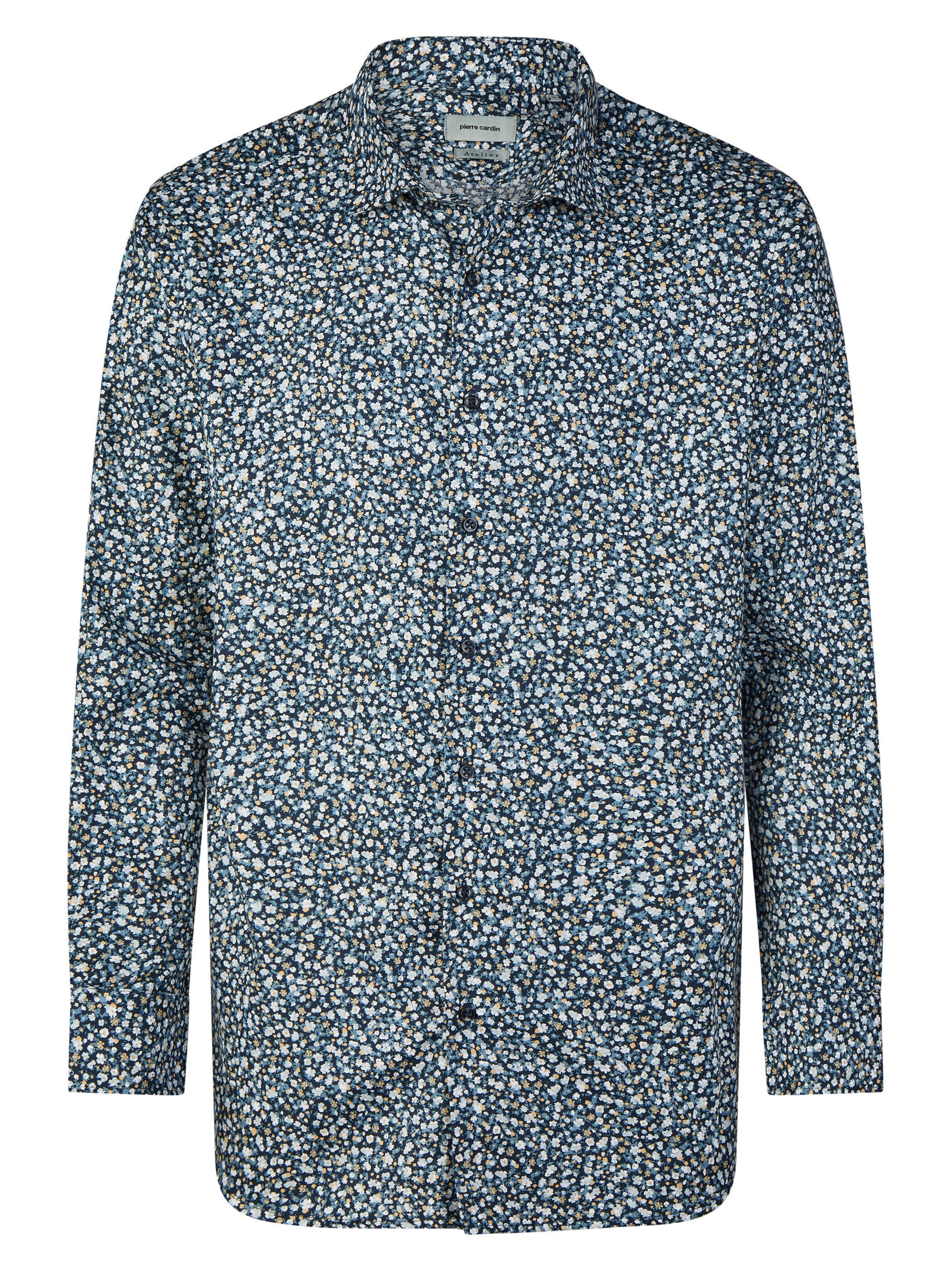 Chemise 'Kent' PIERRE CARDIN en mélange de couleurs : devant