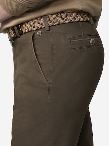 Regular Pantalon chino 'New York 2-5617' MEYER en marron