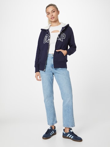 GAP Кофта на молнии в Синий