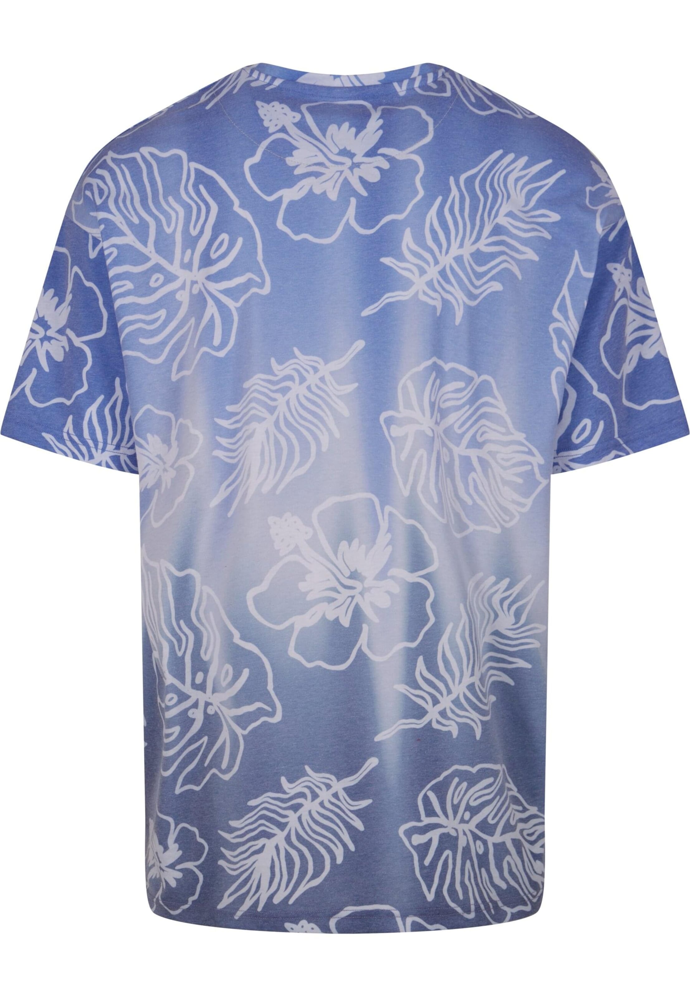 Just Rhyse Tričko 'Wave Bounce' - Modrá