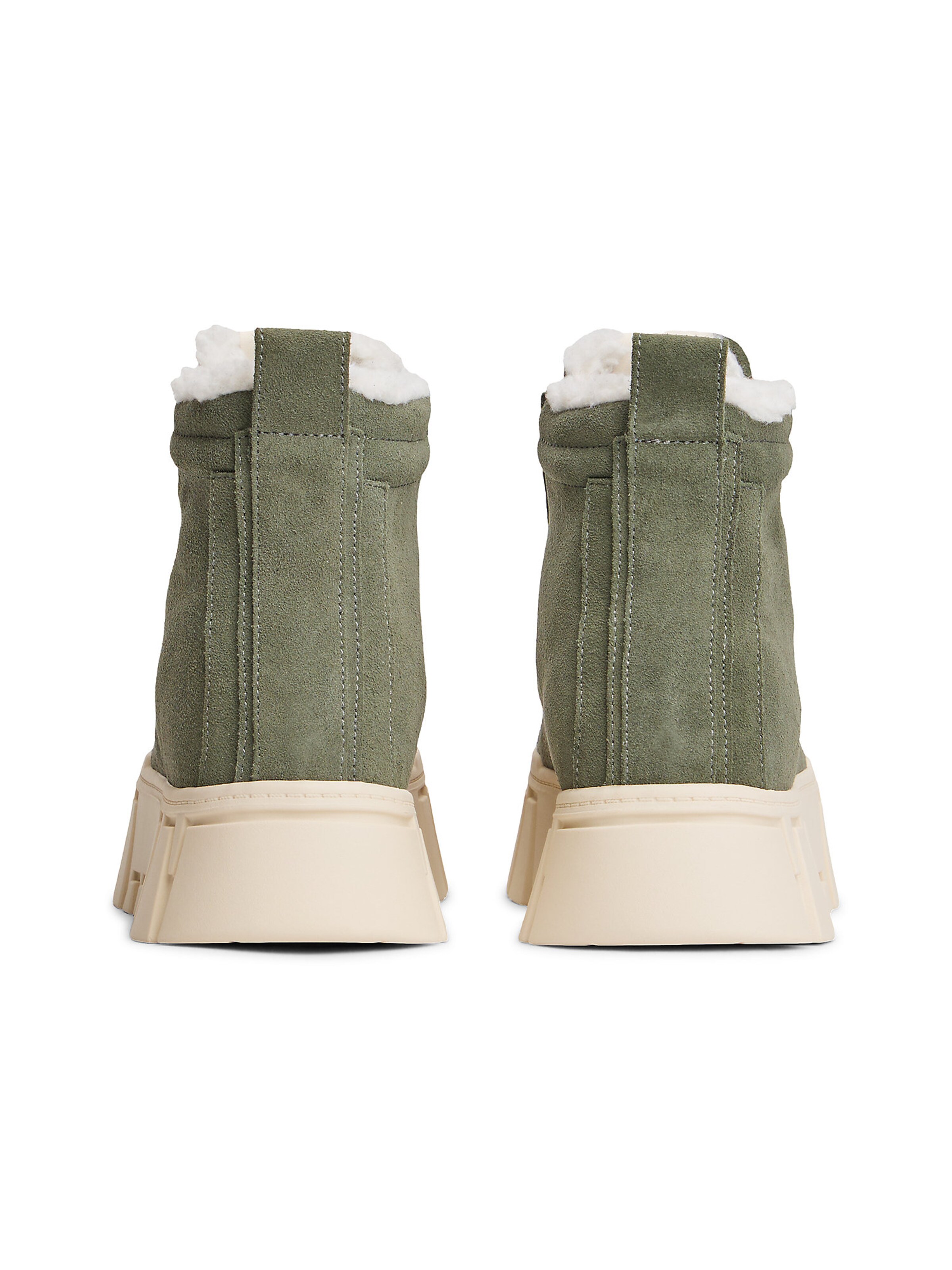 Baskets hautes Tommy Jeans en vert