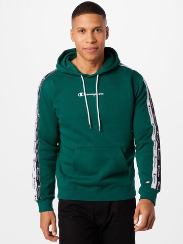 Champion Authentic Athletic ApparelSweater majica 'Legacy' - zelena boja: prednji dio